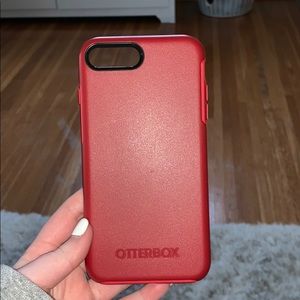 iphone 7 plus red otterbox case